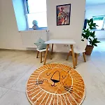 W&d Living-kunstvoll-gespannparkplatz & Terrasse Apartmán