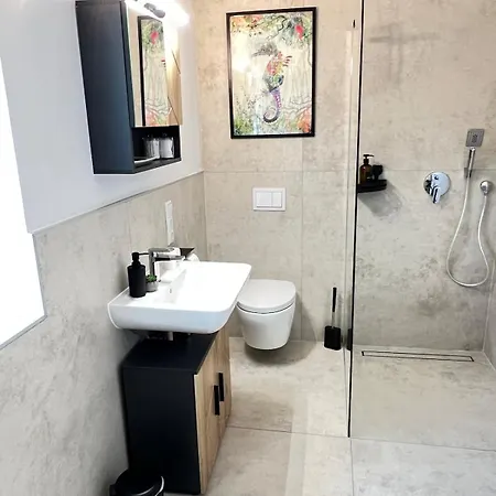 W&d Living-kunstvoll-gespannparkplatz & Terrasse Lejlighed *