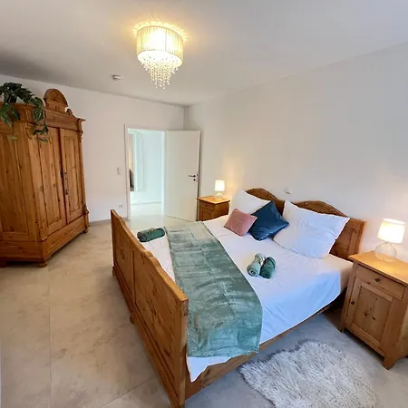Apartmán W&d Living-kunstvoll-gespannparkplatz & Terrasse