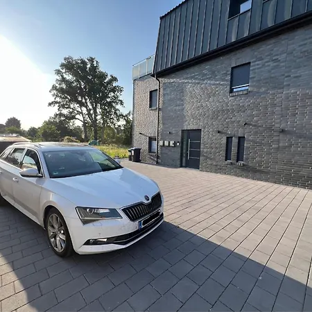 アパート W&d Living-kunstvoll-gespannparkplatz & Terrasse *