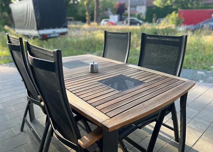 W&d Living-kunstvoll-gespannparkplatz & Terrasse 公寓 *